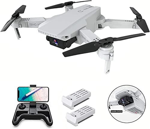 OBEST Mini Drone con Cámara 4K HD, Dual Cámara Posicionamiento de